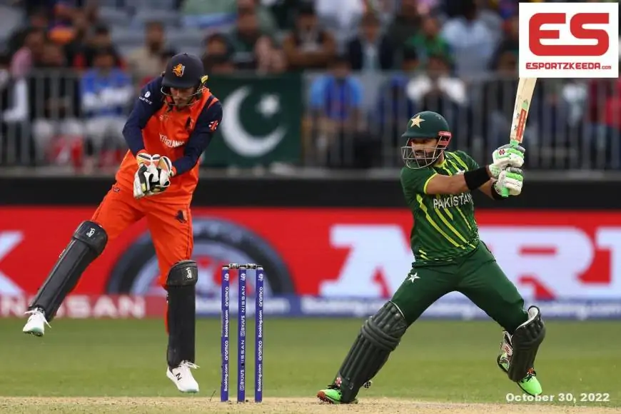 Pakistan vs Netherlands Highlights, T20 World Cup: PAK beats NED by six wickets, registers first win of event