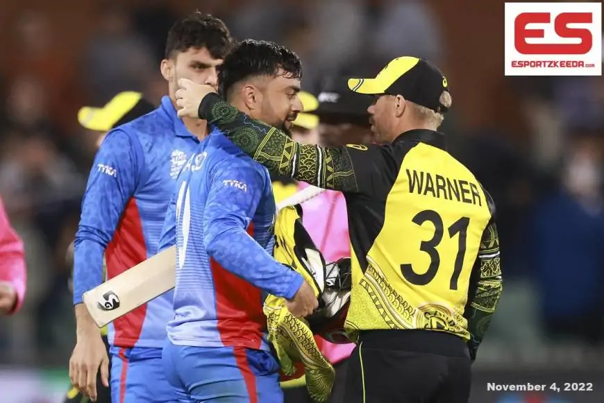 T20 World Cup: Rashid Khan’s efforts in useless as Australia pips Afghanistan