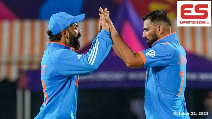 IND vs NZ: Shami fifer, Kohli 95 assist India keep unbeaten streak in ICC World Cup 2023