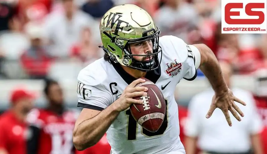 Wake Forest star QB out indefinitely with medical concern