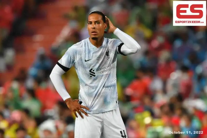 Virgil van Dijk In Dismay As He Assesses A Low On Confidence Liverpool's Disastrous Type After Arsenal Beating