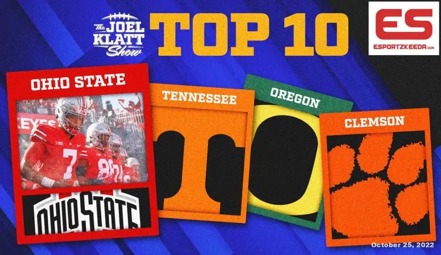 Ohio State holds off Tennessee in Joel Klatt's high 10 rankings