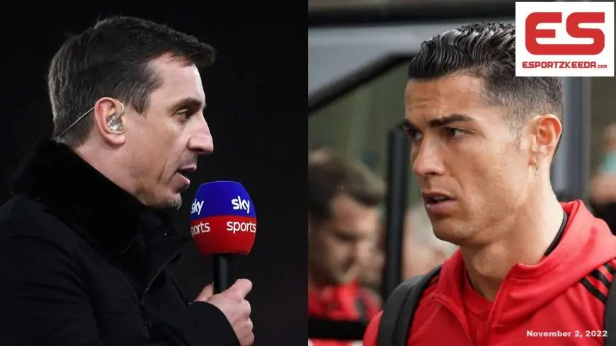 Gary Neville Reacts To Cristiano Ronaldo Snubbing Him At Outdated Trafford After He Slammed Him For The Tottenham Tantrums