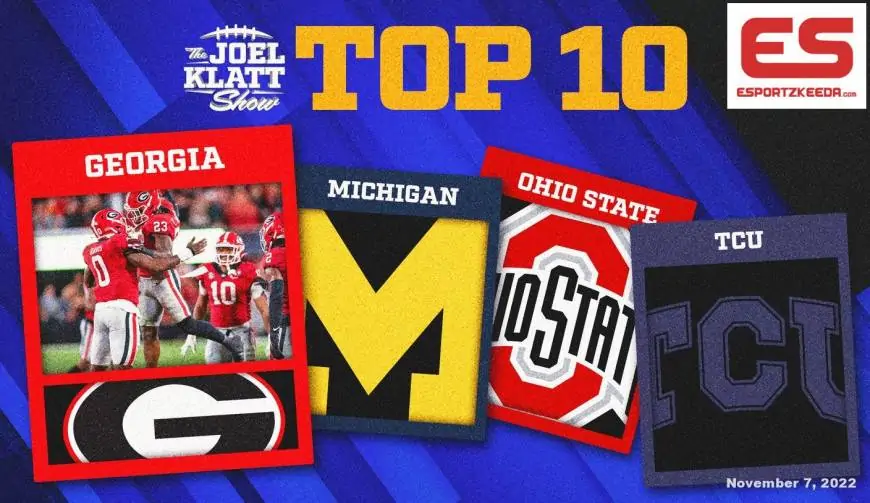 Georgia, Michigan, Ohio State headline Joel Klatt's high 10 rankings