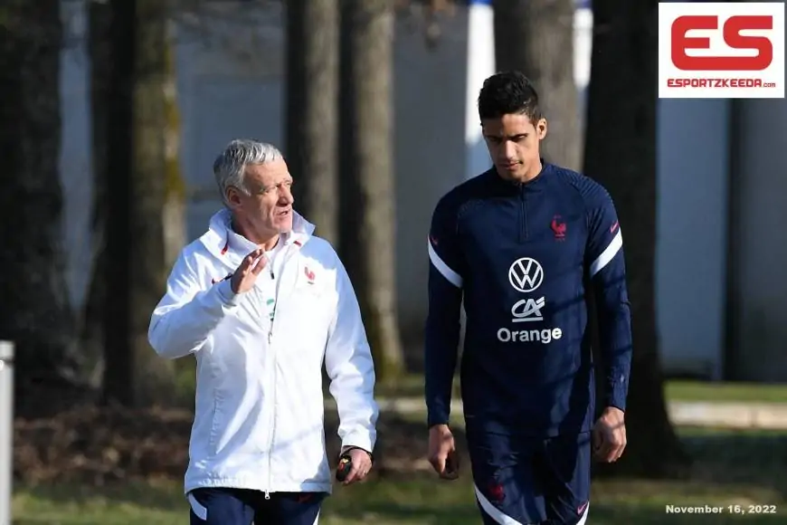 France Coach Didier Deschamps Updates On The Harm And Availability Of Raphael Varane For World Cup Opener Towards Australia