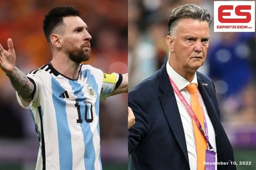 Lionel Messi Has A Go At Louis van Gaal In Argentina's Heated World Cup Quarterfinal Win Over The Netherlands