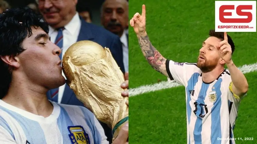 Lionel Messi Believes Diego Maradona Is ‘Pushing Them From Heaven’ After Reserving A Semifinals Berth At The World With Quarterfinals Win Over The Netherlands