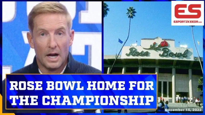 Why the Rose Bowl ought to host the School Soccer Playoff Championship | Joel Klatt Present