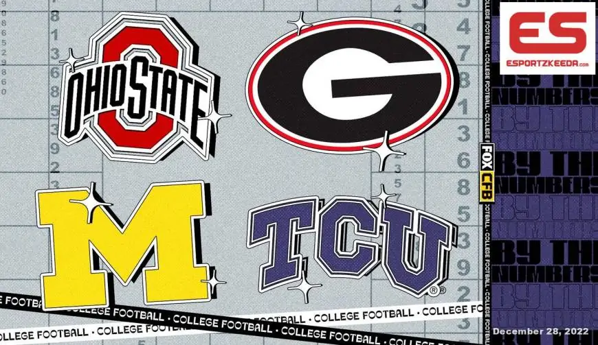 Faculty soccer bowl video games: CFP semis and extra, By the Numbers