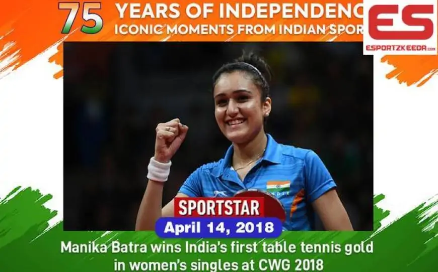 75 years of independence, 75 iconic moments from Indian sports activities: No 57 - April 14, 2018: Manika Batra wins India’s first desk tennis gold in girls’s singles at CWG 2018