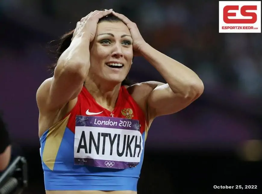 Russian runner Natalya Antyukh stripped of 2012 Olympics 400m hurdles gold for doping