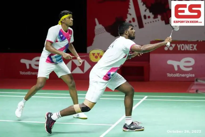 Satwik-Chirag pair reaches second spherical of French Open
