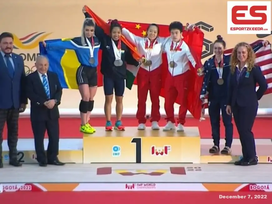 Mirabai Chanu wins 49kg silver in Weightlifting World Championships