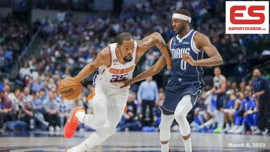 Kevin Durant dazzles as Phoenix Suns sinks Dallas Mavericks