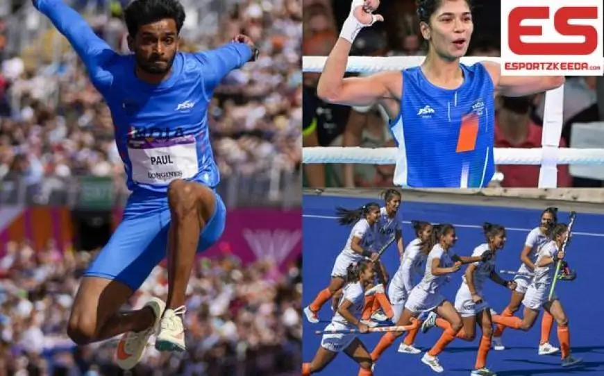 Commonwealth Video games 2022: Prime 10 moments from Day 10 - Eldhose Paul leaps to gold, Indian boxers sizzle in medal glut
