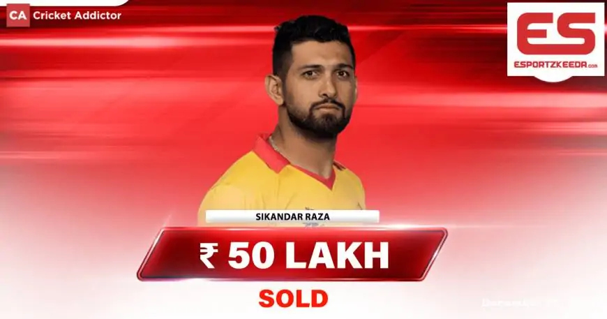 IPL Public sale 2023: “Glad, Humble And Excited; Punjabi Munda In Punjab, It Is A Nice Match” – Sikandar Raza Reacts After Being Offered To PBKS