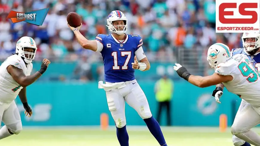 Josh Allen, Payments face NFL TD chief Lamar Jackson & Ravens in Week 4 | FIRST THINGS FIRST