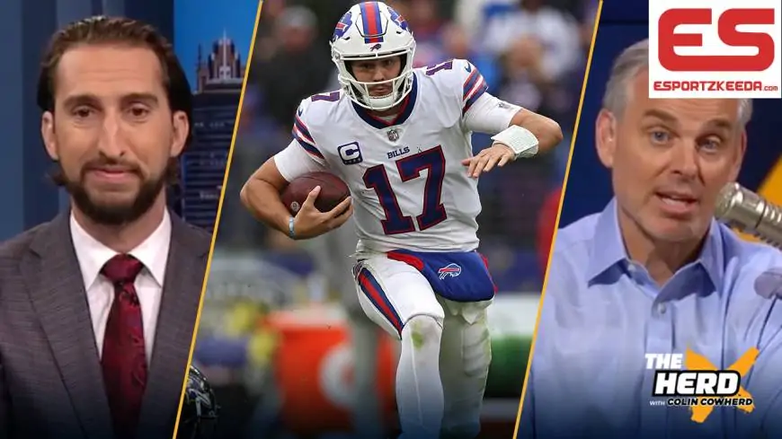 Josh Allen operating for Payments' offense is dangerous per Nick Wright | THE HERD