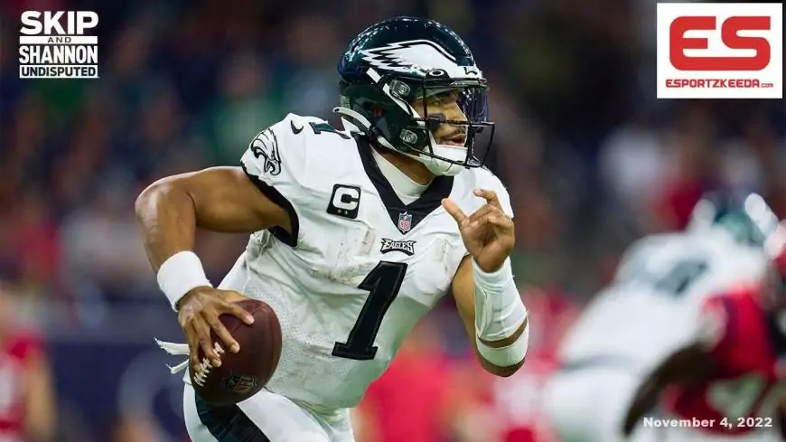 Does Jalen Hurts deserve MVP honors after main Eagles to 8-0 begin? | UNDISPUTED
