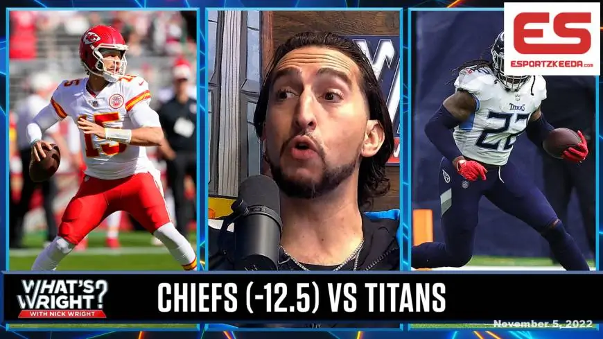 Nick's Chiefs are double-digit favorites over Titans in Week 8 | What's Wright?
