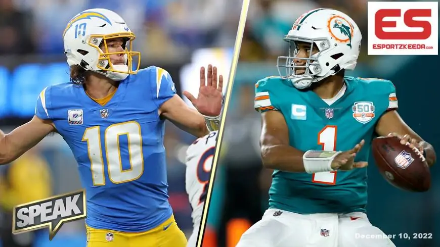 Herbert, Chargers host Tua's Dolphins in epic Week 14 matchup with playoffs on the road | SPEAK
