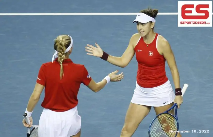 Billie Jean King Cup: Bencic leads Switzerland previous Italy, Slovakia beat Belgium