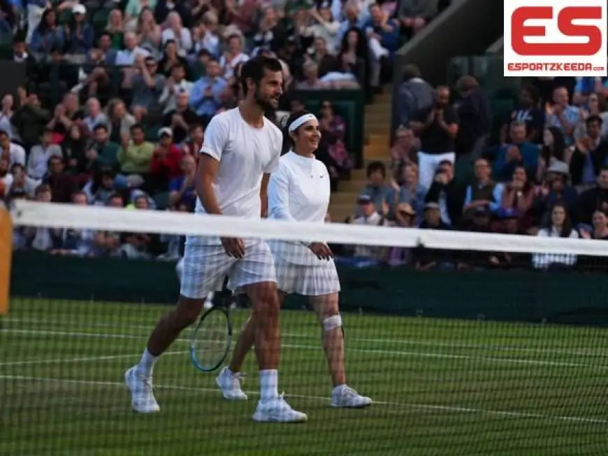 HIGHLIGHTS: Sania Mirza loses mixed doubles semifinal at last Wimbledon of her career