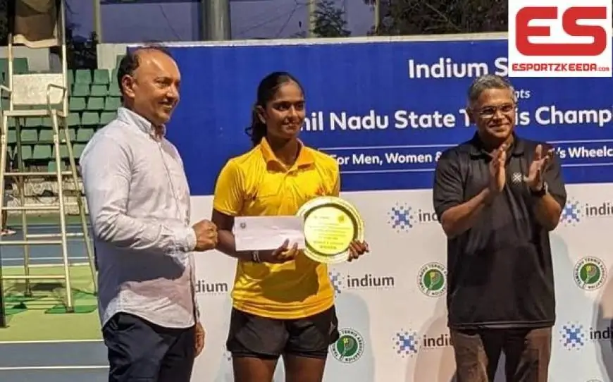 16-year-old wins Tamil Nadu women’s tennis title in 3-hour epic, with dramatic finish under floodlights