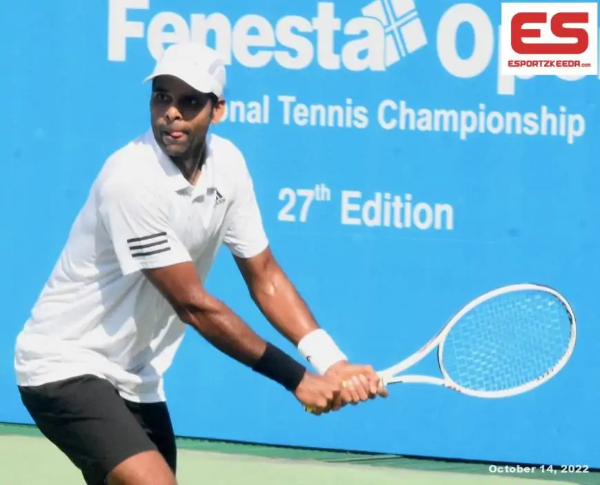 Vishnu Vardhan advances to semis of Fenesta nationwide tennis championships
