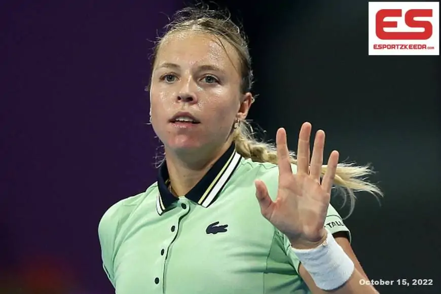 Kontaveit out for remainder of 2022 season with again damage