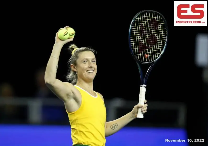 Australia into Billie Jean King Cup semifinals; Canada beats Italy