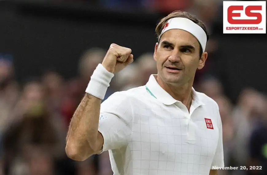 Roger Federer performs first exhibition match since retirement