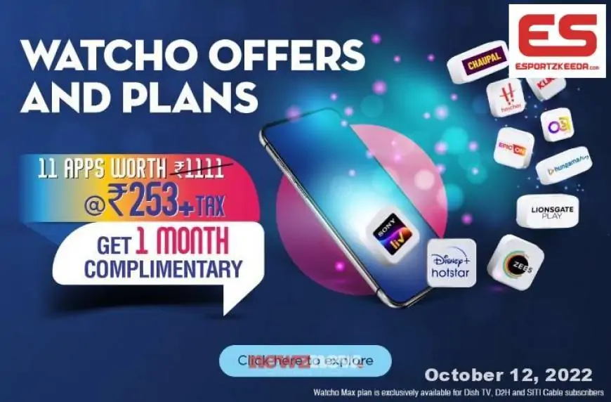 Dish TV India launches its one-stop OTT entertainment solution -  WATCHO OTT plans – “One Hai Toh Done Hai”