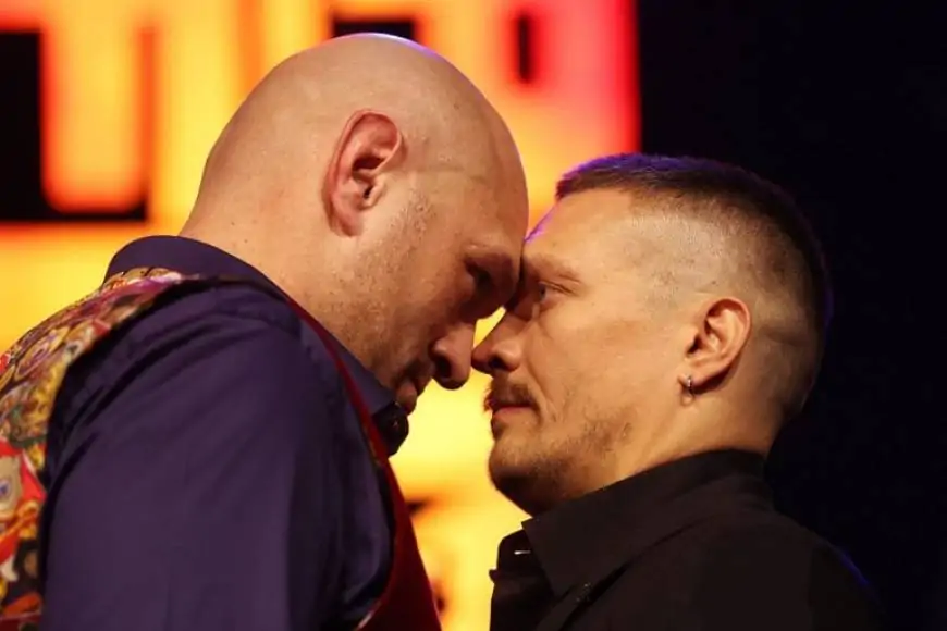 Fury vs Usyk: Weigh-In Chaos! Shove, Rant, & Weight Blunder Stoke Fight Night Fire