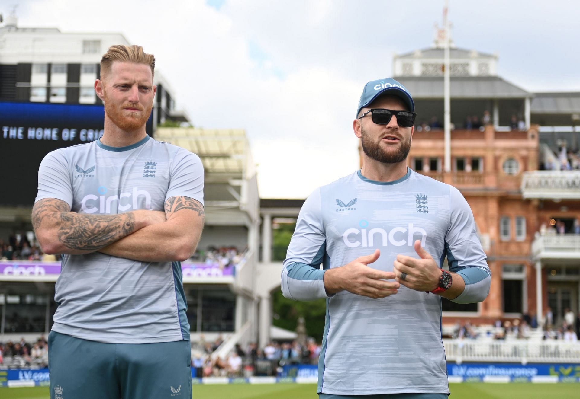 Ben Stokes and Brendon McCullum. (Credits: Getty)