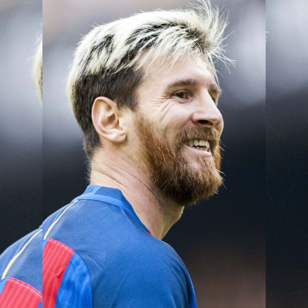 Lionel Messi Blonde