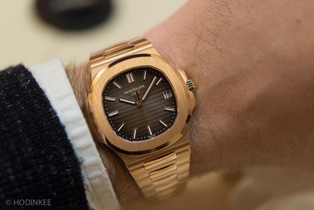 Patek Philippe Nautilus 18k White Gold