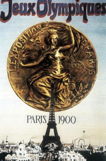 Poster of the Olympic Games 1900. 