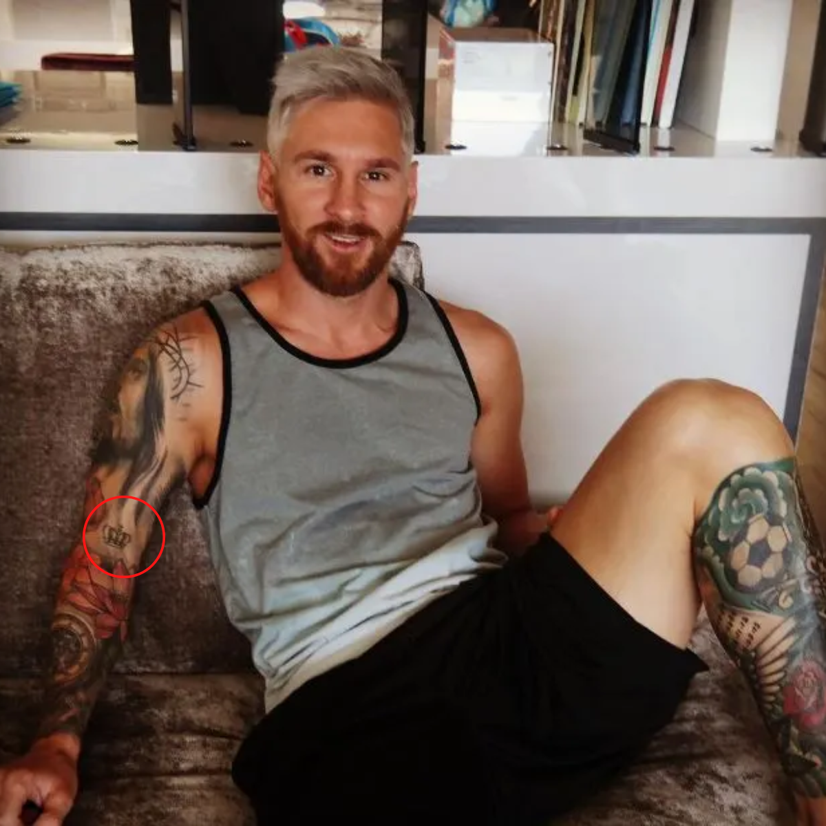 Lionel Messi Tattoo