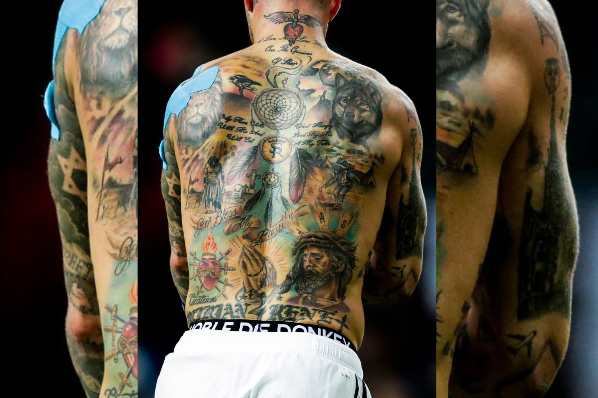 Sergio Ramos Tattoo Back