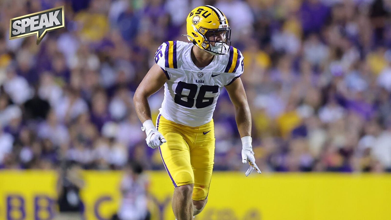 LSU's Mason Taylor catches GW two-point conversion to upset Alabama